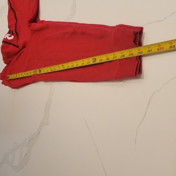 Guess Sweat Shirt Crew Neck Red Diamond Logo ? Embroidered Men Size L CA20 - Picture 12 of 13